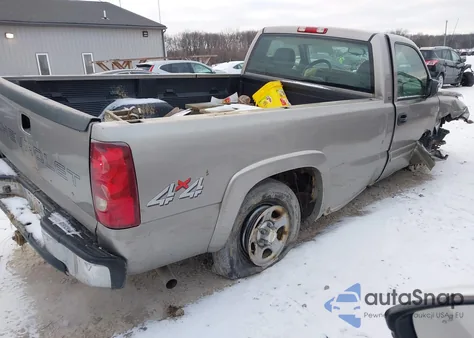 2003 Chevrolet Silverado 1500 Work Truck из США, поврежденный, VIN 1GCEK14X03Z244146